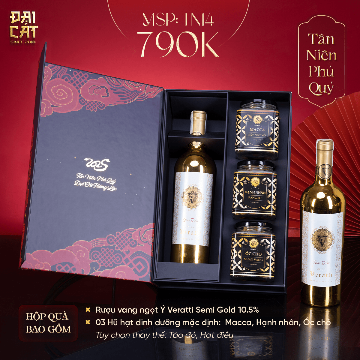 Set Quà Tân Niên Phú Quý 2 TN14